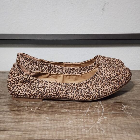 Torrid Scrunch Flats Women's Ballet Flats Shoes 13 Extra Wide Leopard Print - Picture 3 of 9